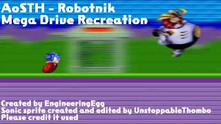 AoSTH  Robotnik  Mega Drive Recreation [upl. by Akeihsal]