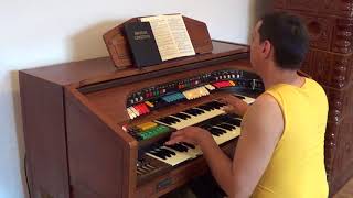 There Is Power In The Blood  Organist Bujor Florin Lucian playing on the GEM H7000 Organ [upl. by Harday]