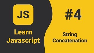 Javascript String Concatenation  Javascript Tutorial For Beginners  ES6 Tutorial [upl. by Cristian]