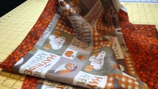 quotSewquot Easy DIY table runner [upl. by Anauqat]