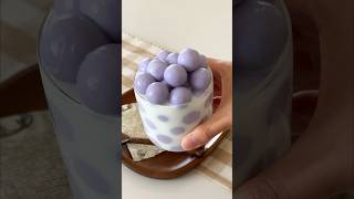 Delicious Taro “Boba” Jelly Recipe bubbletea [upl. by Krefetz]