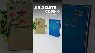 A5 2 Date Diary  Code 6 [upl. by Nat716]