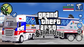 share Gta San Andreas Mod Truck  Motorhome Pertamina Mandalika SAG team [upl. by Breger673]