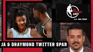 I LOVE IT Matt Barnes calls Ja Morant amp Draymond Green feud great for basketball  NBA Today [upl. by Nnaeinahpets]