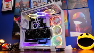 How to build an NZXT PC featuring H9 Elite case and F120 Duo Fans [upl. by Teerell]