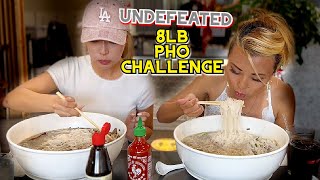 UNDEFEATED 8LB PHO BOWL at Saigon Brothers in Woodland Hills CA RainaisCrazy ft Kiirsten Leigh [upl. by Toffic510]