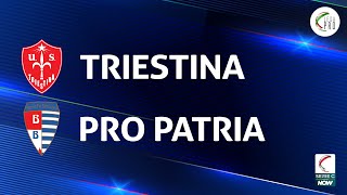 Triestina  Pro Patria 12  Gli Highlights [upl. by Lraep]