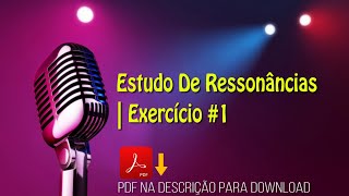 Curso de técnica vocal  Estudos de Ressonância  Exercício nº1 [upl. by Calhoun]