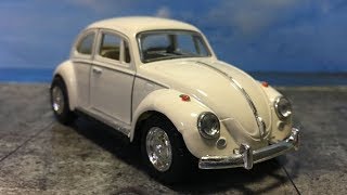 コマ撮り！KiNSMART 132フォルクスワーゲンVWクラシック ビートル レビュー！ Volkswagen Type1 Beetle キンスマート ミニカーMinicar非トミカ [upl. by Bellamy]