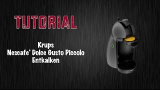 Krups Nescafe Dolce Gusto Piccolo Tutorial Entkalken [upl. by Eliezer922]