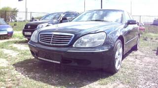 1999 МерседесБенц S500 Обзор интерьер экстерьер [upl. by Bret481]