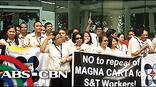 Bandila PAGASA DOST employees protest SSL [upl. by Terrilyn]