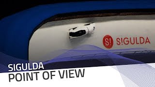 Sigulda  Bobsleigh Point Of View  IBSF Official [upl. by Earlie959]