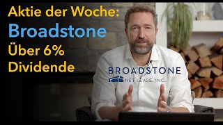 Broadstone Net Lease über 6 Dividende [upl. by Biddie]