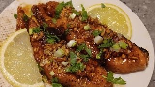 Honey Garlic Salmon 03Gemini vlog [upl. by Anyah]