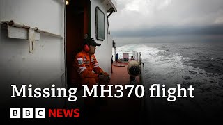 MH370 10 years since Malaysian Airlines flight disappearance  BBC News [upl. by Sunshine]