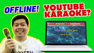 HOME KARAOKE SETUP USING KANTIOKE SOFTWARE  YOUTUBE VIDEOS OFFLINE [upl. by Gavrilla]