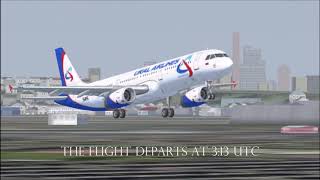 A321 lands in a Cornfield2019URAL AIRLINES 178 [upl. by Suirtimid922]