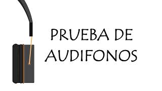 Prueba de audifonos izquierda y derecha [upl. by Cecily]