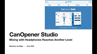 CanOpener Studio  review [upl. by Names]