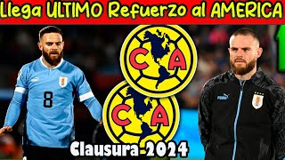 🦅🔥 BOMBA Llega el ULTIMO Refuerzo al AMERICA Tras la VENTA de Brian RODRIGUEZ este es su SUSTITUTO [upl. by Eelyek]