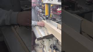 Resawing on the bandsaw 12” 4TPI blade RIKON 10326 woodworking wood bandsaw [upl. by Gnaht130]