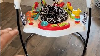 Fisher Price Animal Wonders Jumperoo BEST Baby bouncer I have ever Seen HOENST PARENT REVIEW [upl. by Vivyan]