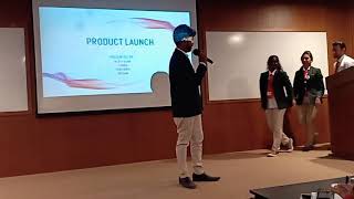 Product Launch Presentation by BCA students [upl. by Doggett86]