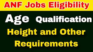 ANF Jobs Eligibility Criteria • Hafiz Sultan Official • Anti Narcotics Force Pakistan Jobs 2023 • [upl. by Desdamonna]