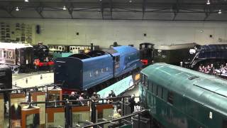 Mallard 75  The Great Gathering of The Remaining LNER A4 Pacifics  NRM York  3rd July 2013 [upl. by Ynafets]