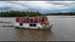 Carnaval das água🎭 CORDÃO ÚLTIMA HORA de tentem CametáPA carnaval carnaval2024 CarnavalCameta [upl. by Anirbac]