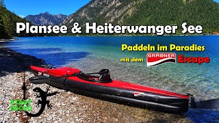 Plansee amp Heiterwanger See 🥰 Paddeln im Paradies mit dem Grabner Escape  STADTGECKO [upl. by Kathryn]