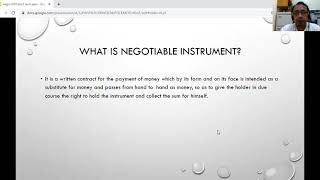 Negotiable Instruments Law Act 2031  Part I [upl. by Ajram534]