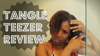 How To USE Tangle Teezer  Natural Curly Hair  PRO Tips  I Heart My Hair [upl. by Dorette]