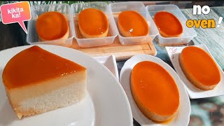 CUSTARD CAKE WITHOUT OVEN   BELOW 200 Pesos Na Sangkap 11 Tubs Ang Magagawa  Doble Ang Kita [upl. by Airotciv]