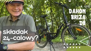 Składak Dahon Briza 24calowy  pierwsze wrażenia [upl. by Aidole106]