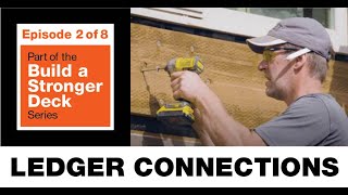 Build a Stronger Deck Deck Ledger Connections [upl. by Gurl]