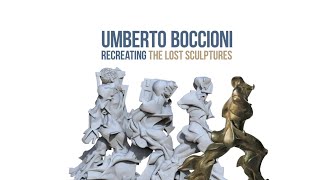 Recreating Boccionis striding sculptures from 1913 [upl. by Llorrac]