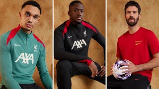 AMAZING Liverpool FC New Training Kit amp PreMatch Collection For 2024 2025 Seasons [upl. by Inavihs]