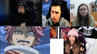 FAIRY TAIL EPISODE 120 REACTION MASHUP [upl. by Kirtap634]