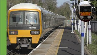 Trains at Sydenham Hill [upl. by Dewayne898]