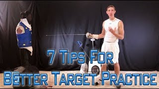 Fencing Blade Drills You Can Practice At Home  7 Tips For Better Target Practice [upl. by Peppie701]