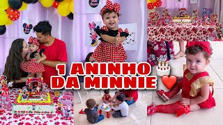 VLOG FESTA DE 1 ANO DA MINNIE 🎂  PREPARATIVOS I Thamiris Alvalle [upl. by Erdne]