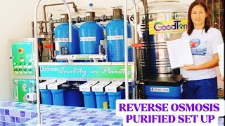 REVERSE OSMOSIS PURIFIED SET UP WITH DUAL MEMBRANE PRICE [upl. by Meuse]