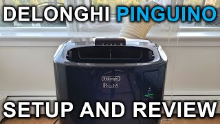 DeLonghi Pinguino 14000 BTU Portable Air Conditioner  Setup And Detailed Review [upl. by Airtemad417]