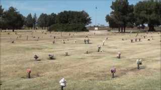 Tour of Muleshoe Memorial Park Cemetery [upl. by Iphigenia]