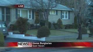 String of home robberies in East Haven [upl. by Orsola713]