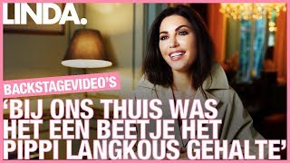 Yolanthe Cabau van Kasbergen Bij ons thuis was het chaos  Backstage videos  LINDA [upl. by Llenehs658]