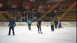 Day in the Life of UVM Broomball in Gutterson [upl. by Belle]