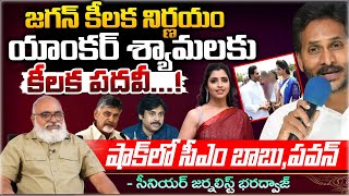 Jagan Gives Key Role Anchor Syamala  AP News  Red Tv Telugu [upl. by Irehj218]